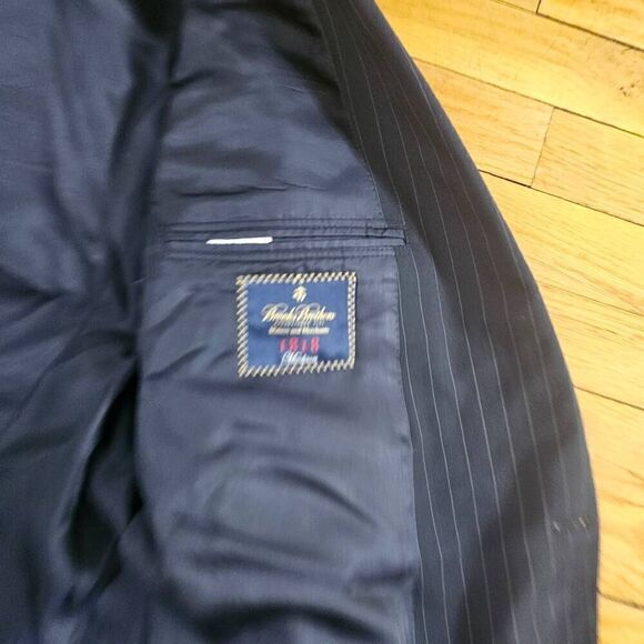 Brooks Brothers Estrato 1818 Wool Blazer 48 Long - Picture 5 of 9